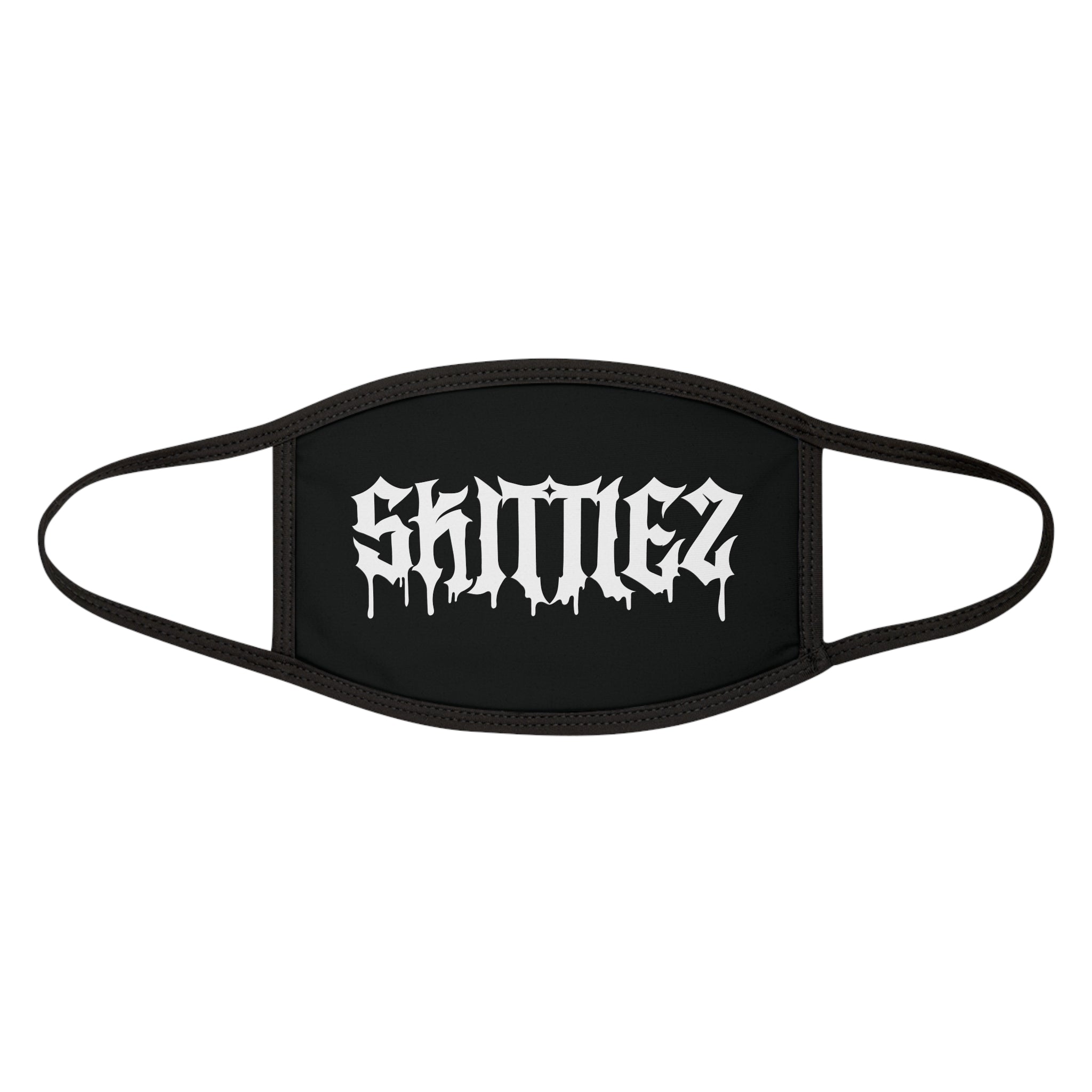 SKITTLEZ WHITE LOGO FACE MASK