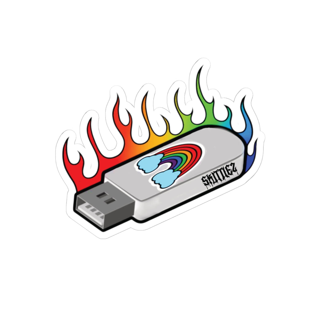 SKITTLEZ USB STICKER